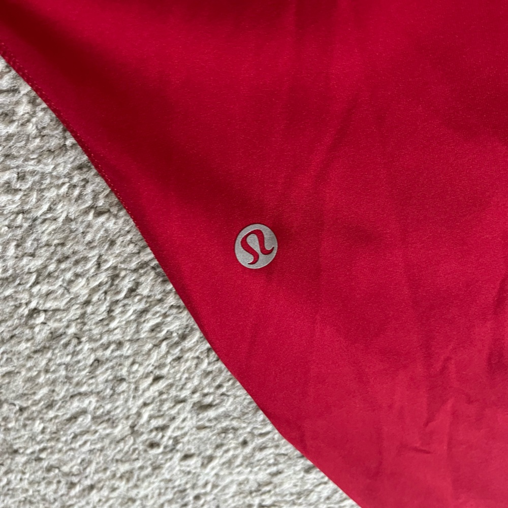NWOT Lululemon Full Length Leggings in Red Size 20 - Picture 4 of 6